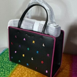🩷NWT Karl Lagerfeld Black Tote Bag🩷